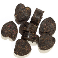 Dark Rose Hearts from Ohio Tea Company