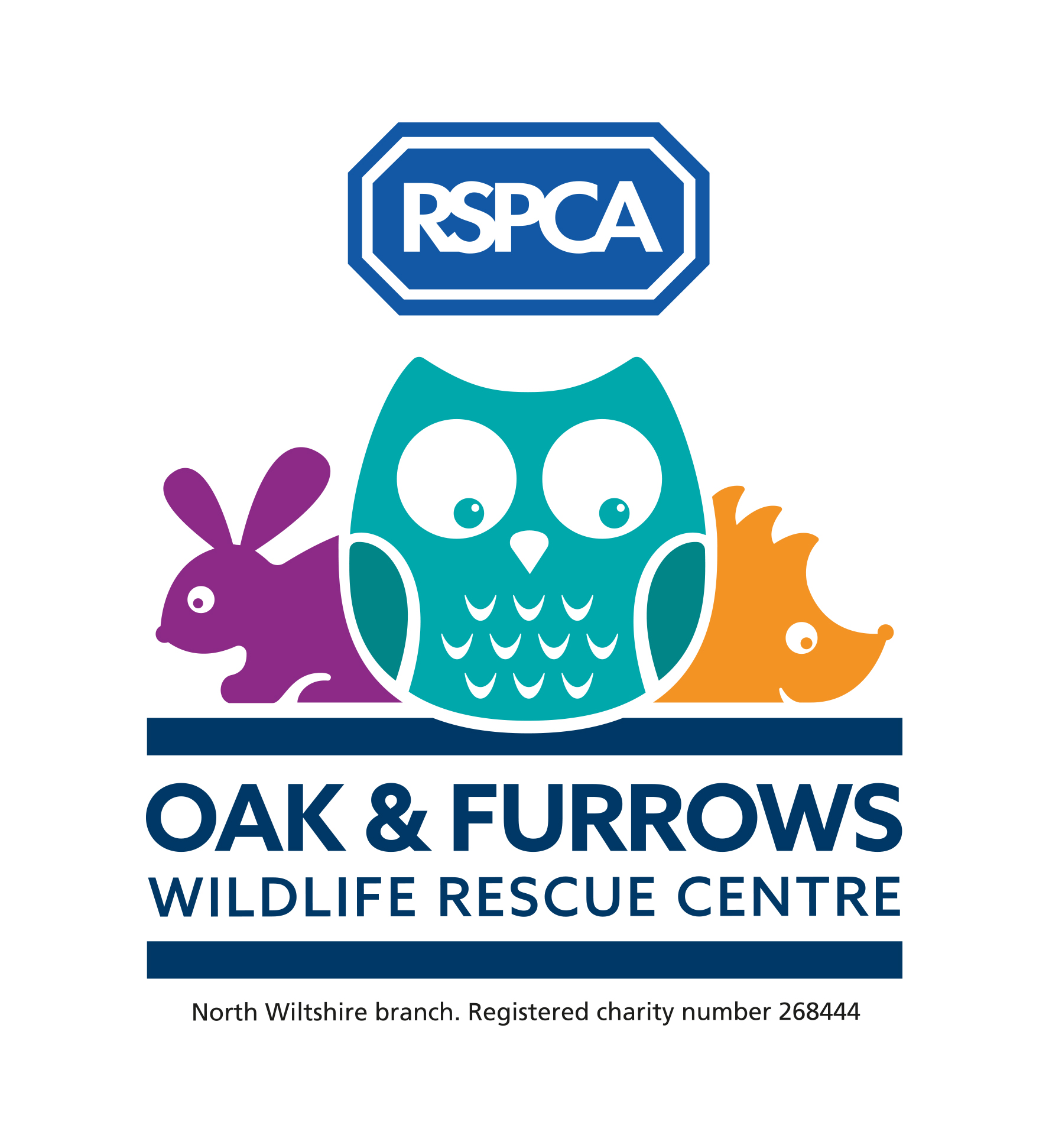 RSPCA Oak & Furrows Wildlife Rescue Centre logo