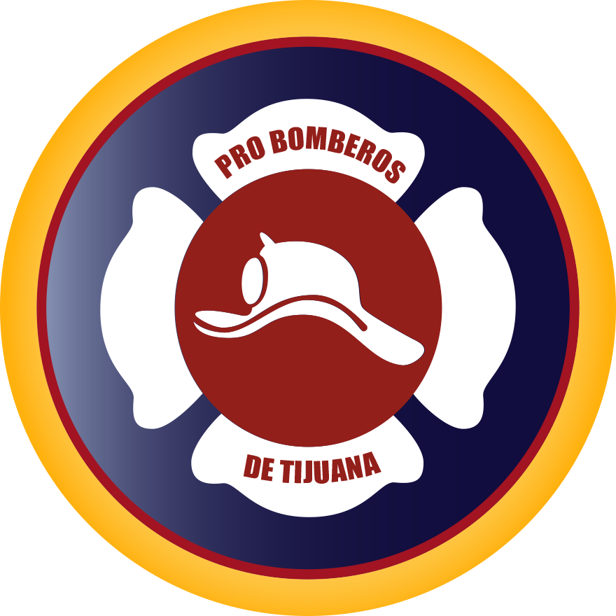 Asociación pro bomberos Tijuana AC logo