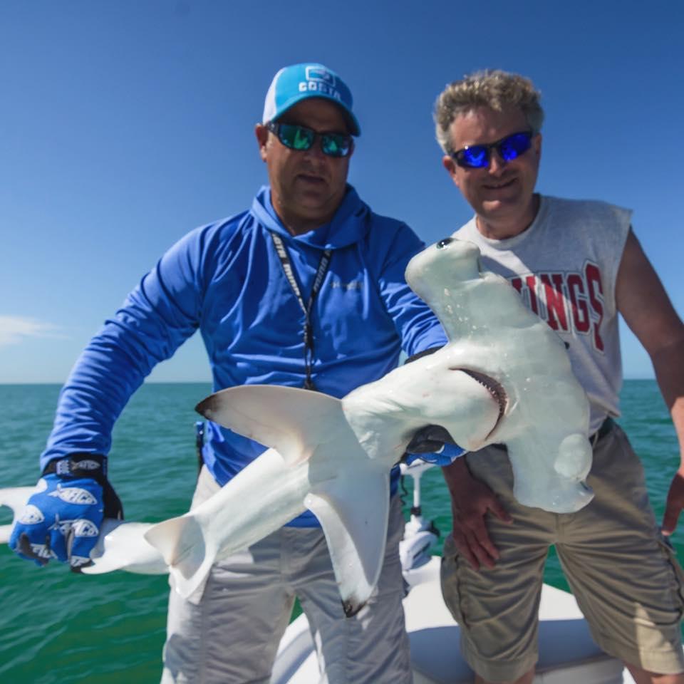 Experience the thrill of shark fishing in the vibrant waters of Fort Myers with Endless Summer Charters. This private adventure offers anglers the chance to target powerful sharks such as Bull Sharks, Hammerheads, and Blacktips, making it a must-do experience for fishing enthusiasts. The tour combines snorkel-worthy scenery with the excitement of battling these incredible predators, all in a safe and guided environment. Whether you're a seasoned angler or trying shark fishing for the first time, the expert crew ensures a memorable outing with personalized attention and top-quality gear. Fort Myers's warm Gulf Coast waters provide optimal conditions year-round, but the summer months bring the most activity and larger sharks. As your boat cuts through the calm sea, you'll learn about shark behaviors and conservation efforts to protect these vital ocean inhabitants. End your day with stories of the big catch and stunning sunset views that add a perfect finish to your adventure. This experience is ideal for thrill-seekers and nature lovers alike, promising an adrenaline-pumping day on the water in a beautiful Florida setting. - Fort Myers