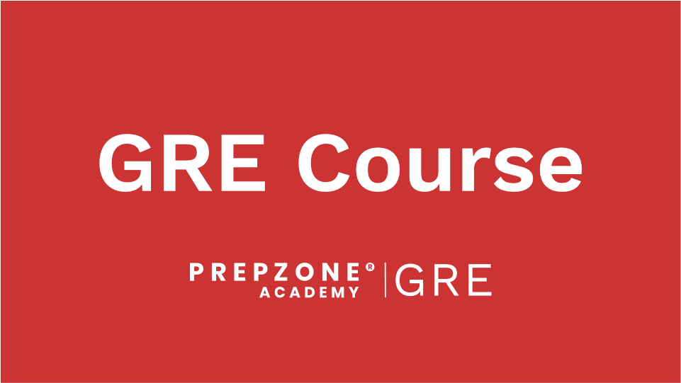 GRE Course Prep Zone Academy