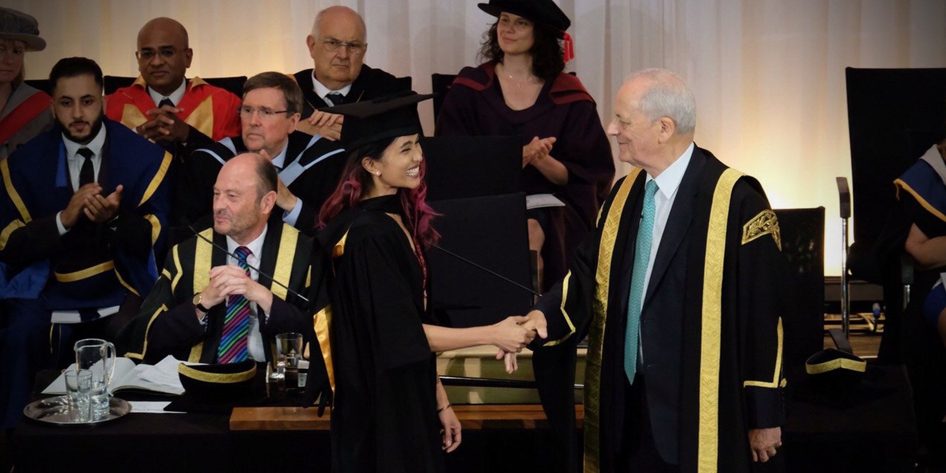 Moonstar88's Maysh Baay graduates with honors from Bradford University