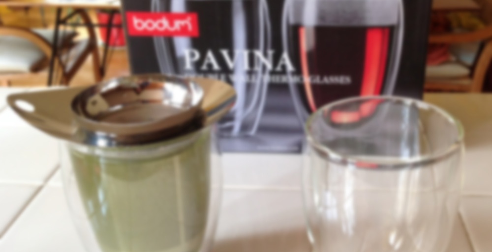 Bodum Pavina 12oz Double Wall Glass Two Piece Set