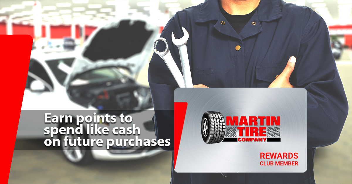 Martin Tire Company Rewards