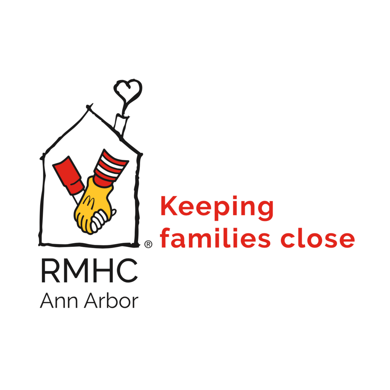Ronald McDonald House Charities of Ann Arbor logo