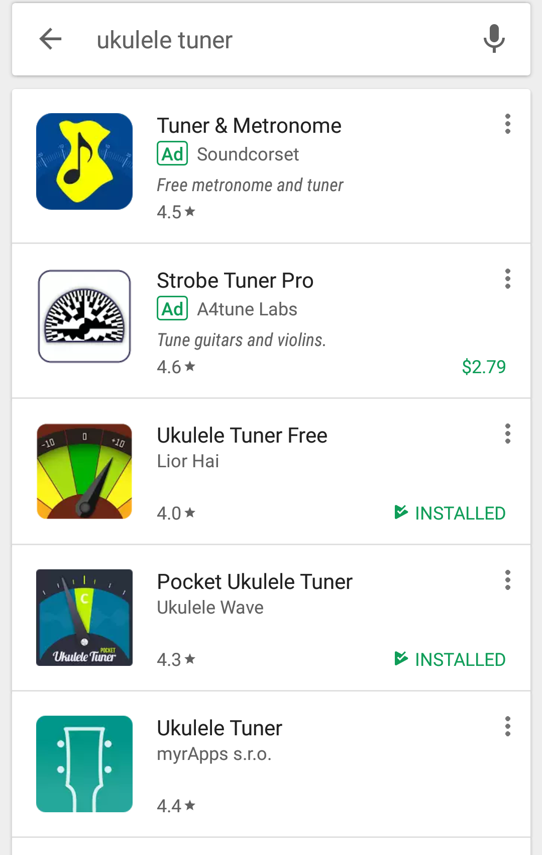Tuner Apps