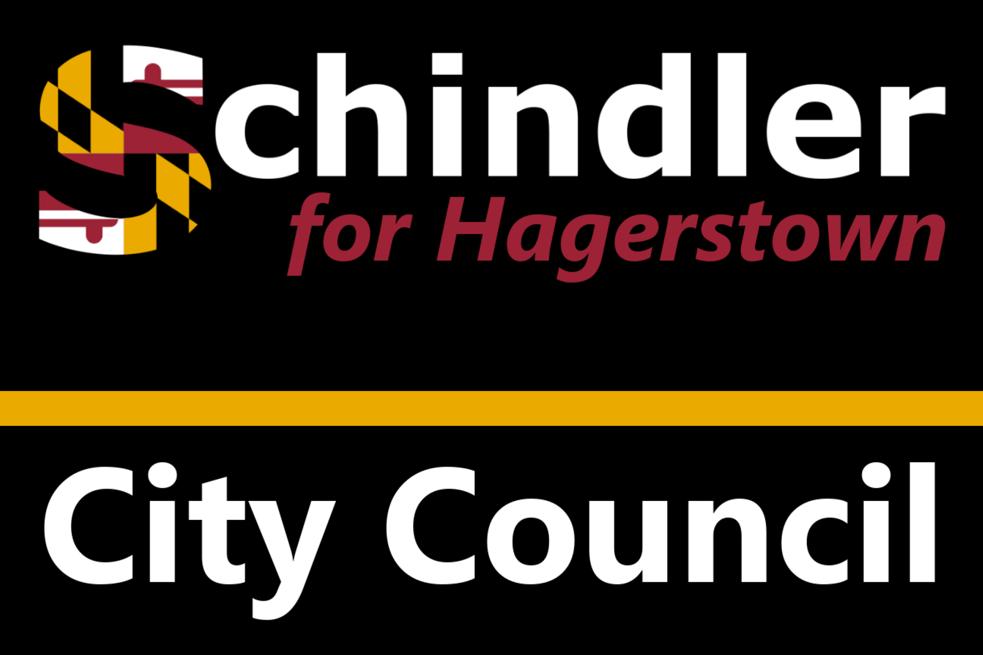 Schindler for Hagerstown logo