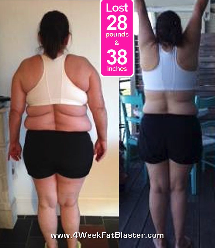 Sandra Before & After Pics - Janis Saffell 4 Week Fat Blaster