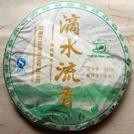 2009 Dishuiliuxiang Green Pu-erh Tea Cake from Puerh Shop