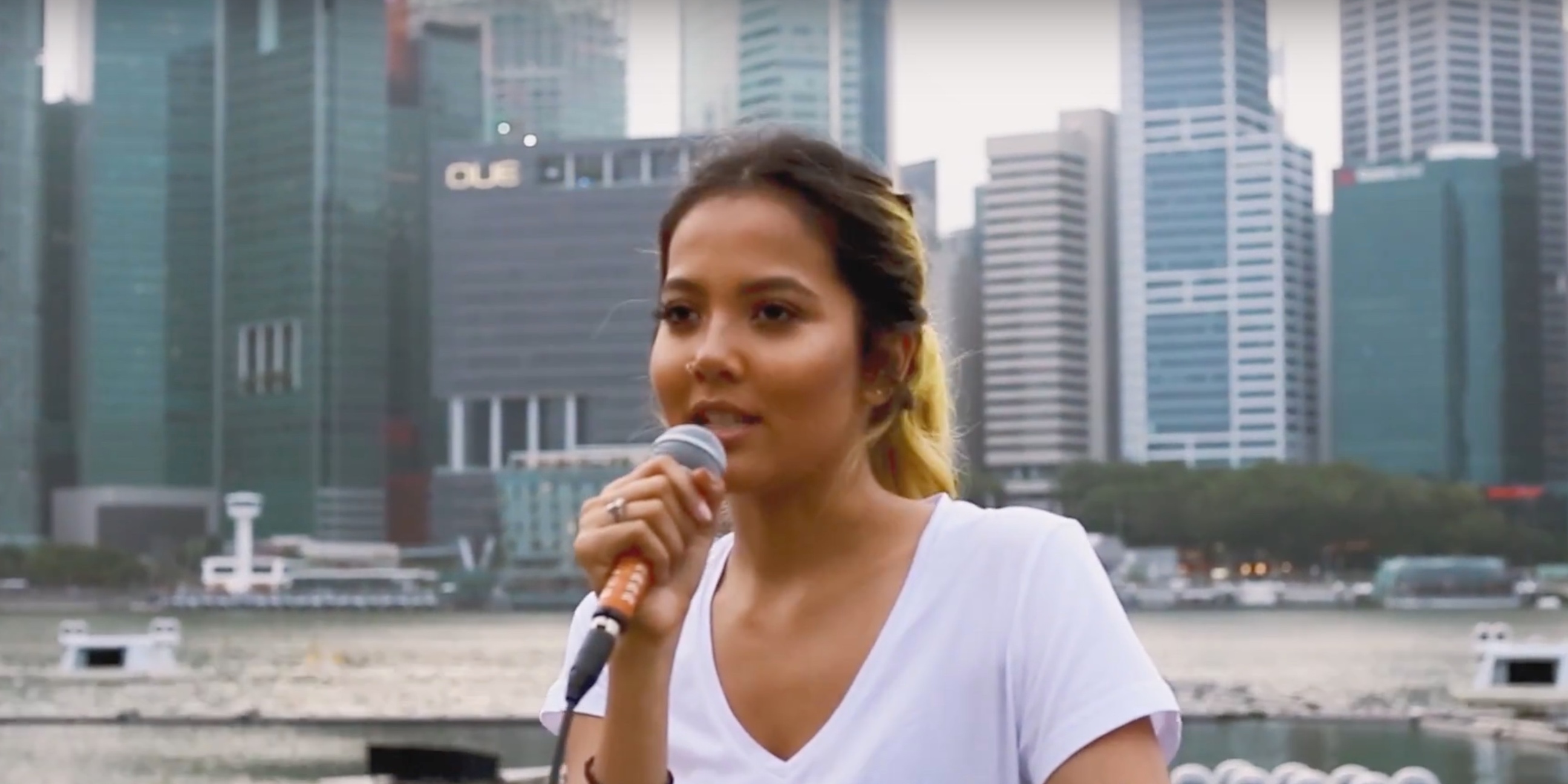  Aisyah Aziz  talks about how she got her start in music her