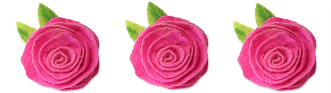 Learn How to Make a Felt Rose Course