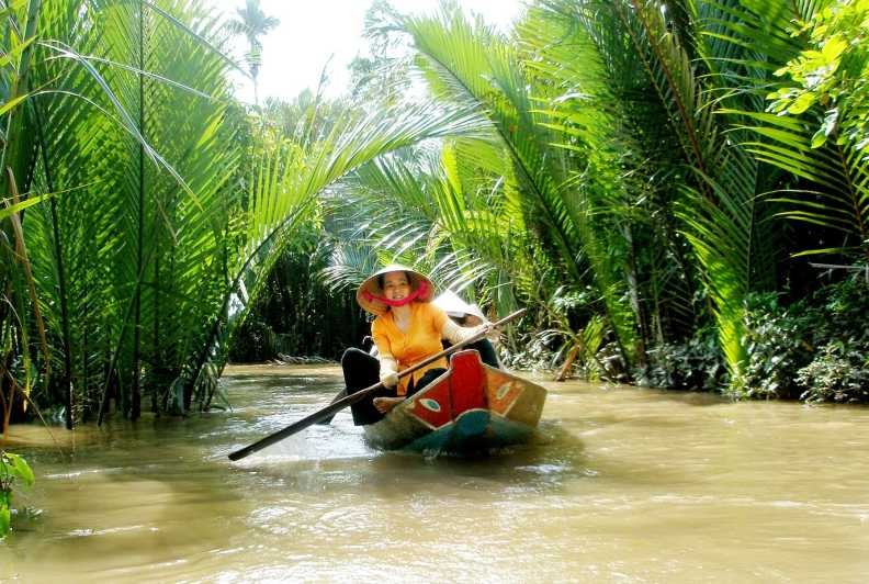 Explore Ben Tre on Sampan. Arrive Ho Chi Minh City