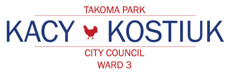 Kacy Kostiuk for Takoma Park logo