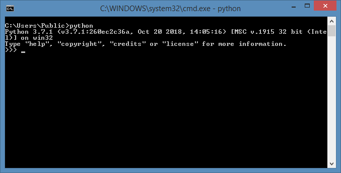 Command prompt