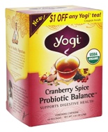 Cranberry Spice Probiotic Balance from Yogi Tea