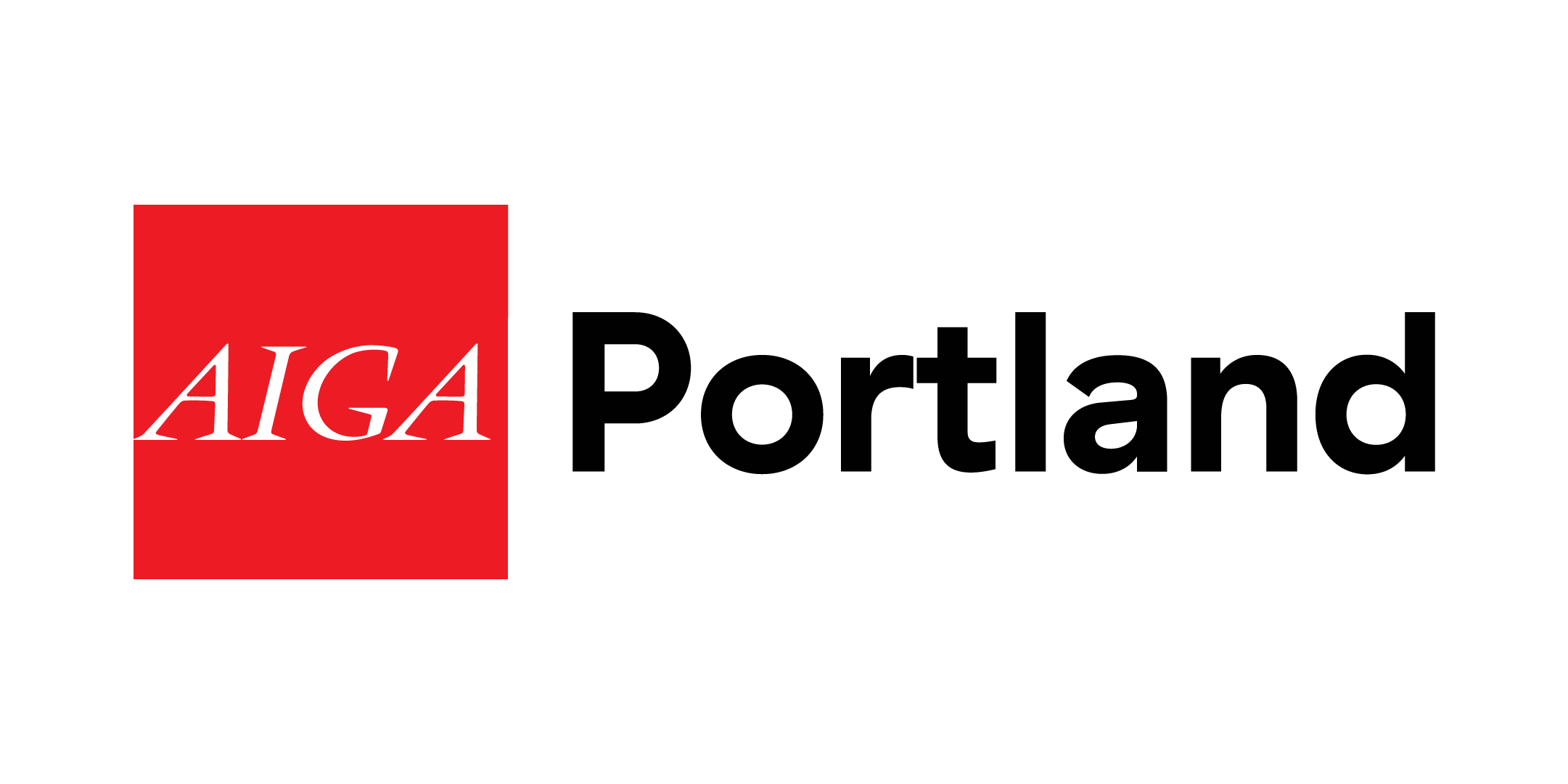 AIGA Portland logo