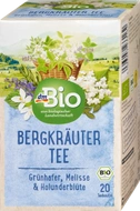 Bergkräuter Tee (Mountain Herbs Tea) from dm Bio