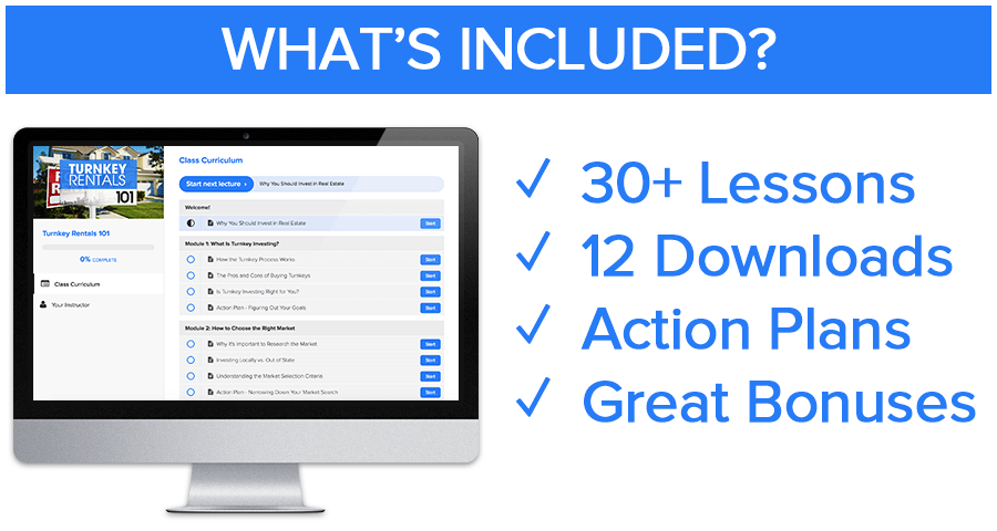 What's Included in the Turnkey Rentals 101 Course