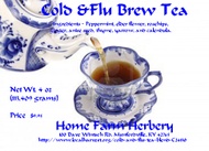 Cold and Flu Tea Blend from Home Farm Herbery