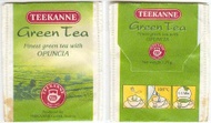 Green Tea Opuncia from Teekanne