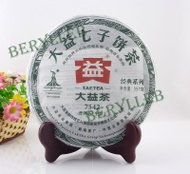 Menghai Dayi  " 7542"  2010 357g Raw from Menghai Tea Factory (berylleb on ebay)
