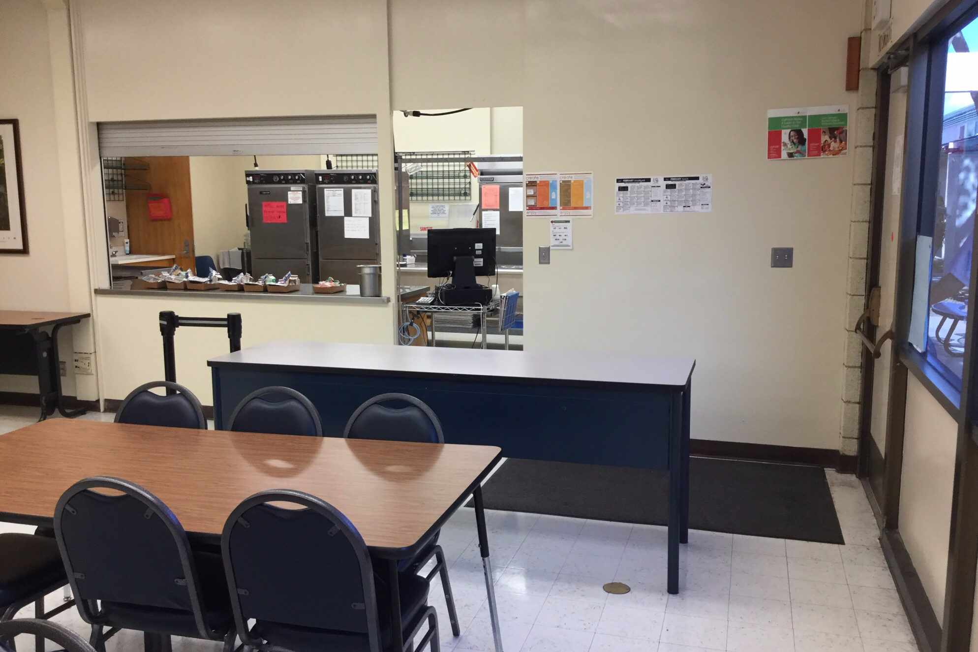 Cafeteria Dining Room