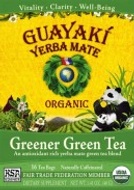 Greener Green Tea from Yerba Mate Organic