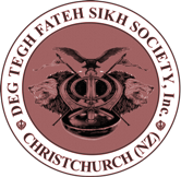 Deg Tegh Fateh Sikh Society, Christchurch logo