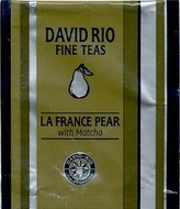 La France Pear with Matcha from David Rio
