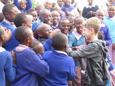 a rural mission school in Kenya