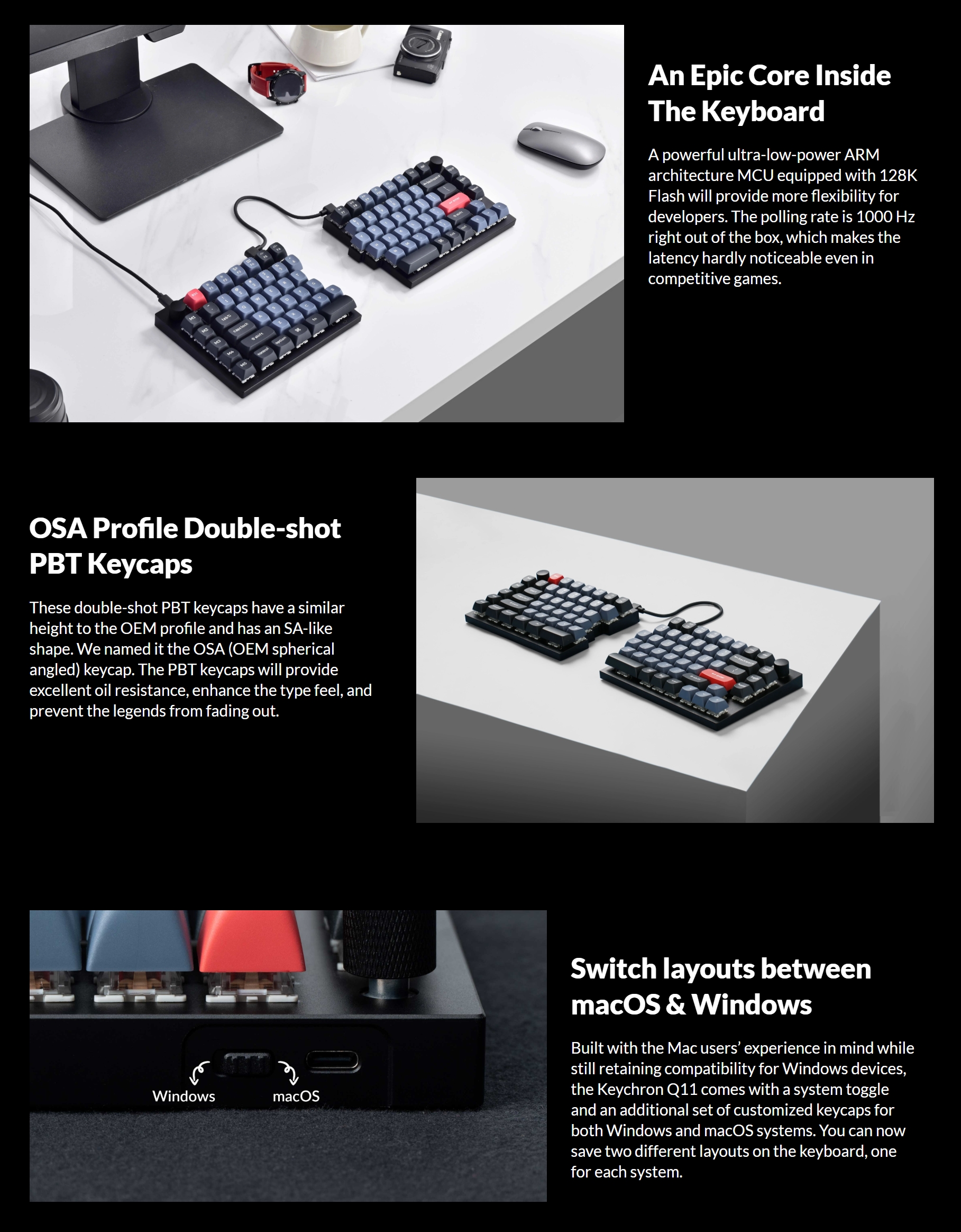 Keychron Q11 Baby Kangaroo軸 PC周辺機器 Keychron Q11 Baby Kangaroo軸