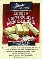 White Chocolate Mousse from Metropolitan Tea Company