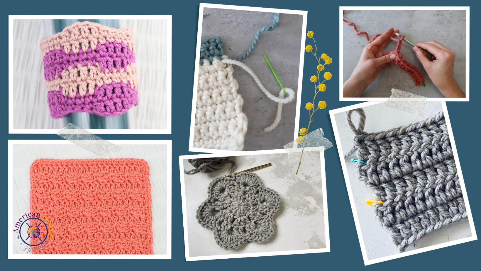 Learn to Crochet in 10 Easy Lessons