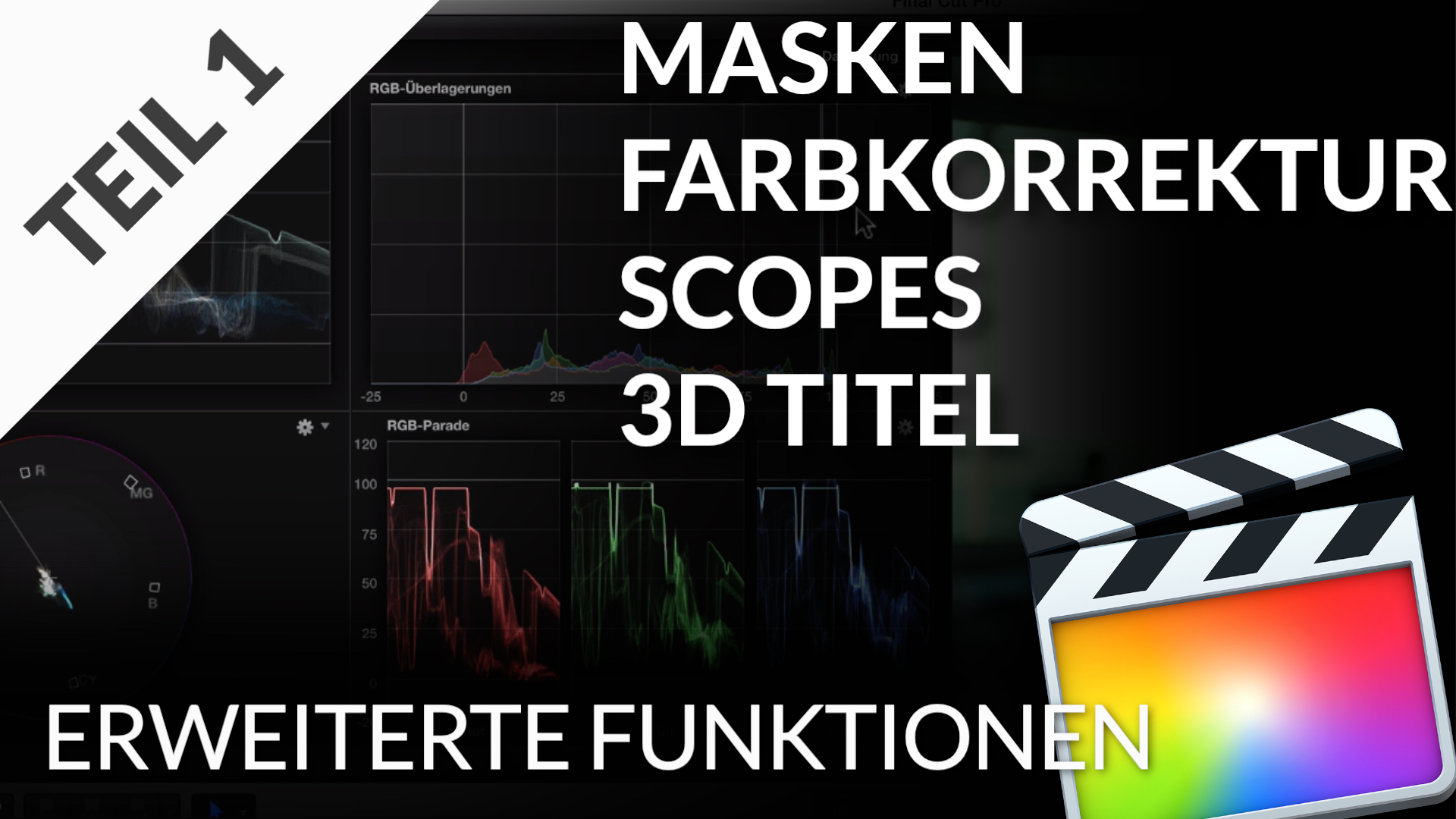 Product image for Final Cut Pro - Die erweiterten Funktionen: Teil 1