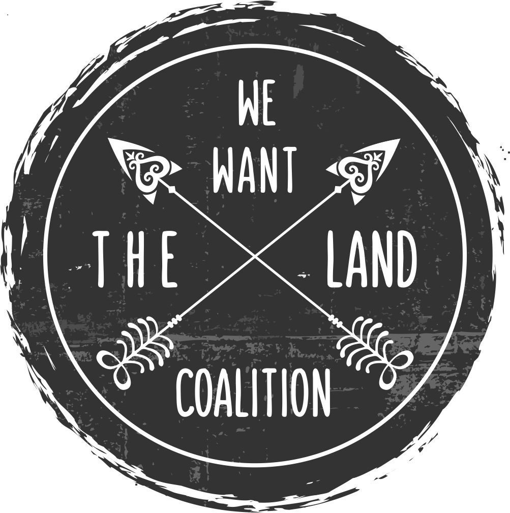 We Want the Land Coalition logo