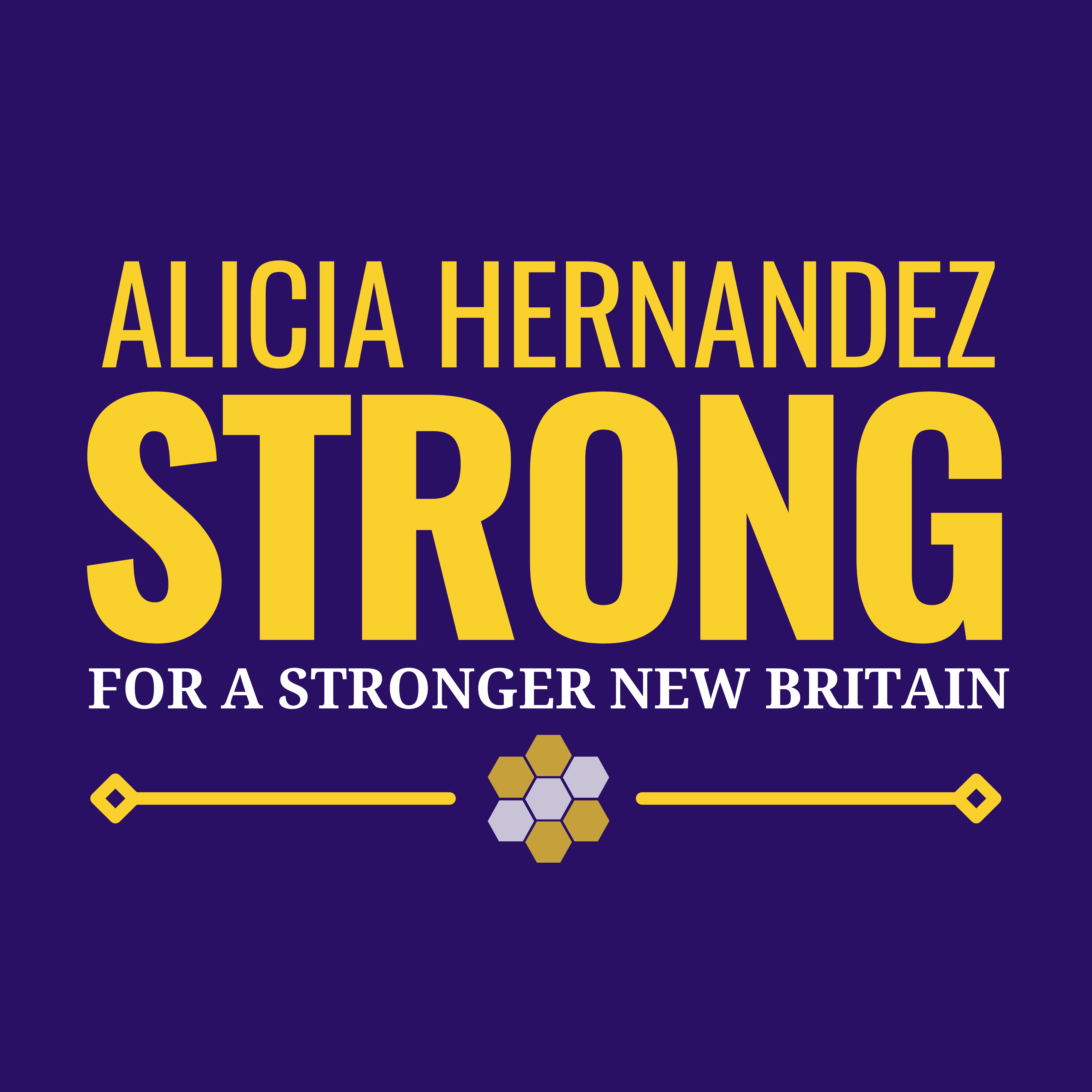 Alicia for New Britain logo