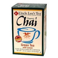Organic Chai Green Tea with Lemon from Uncle Lee's Tea
