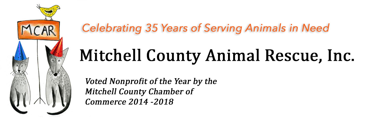 Mitchell County Animal Rescue, Inc. logo