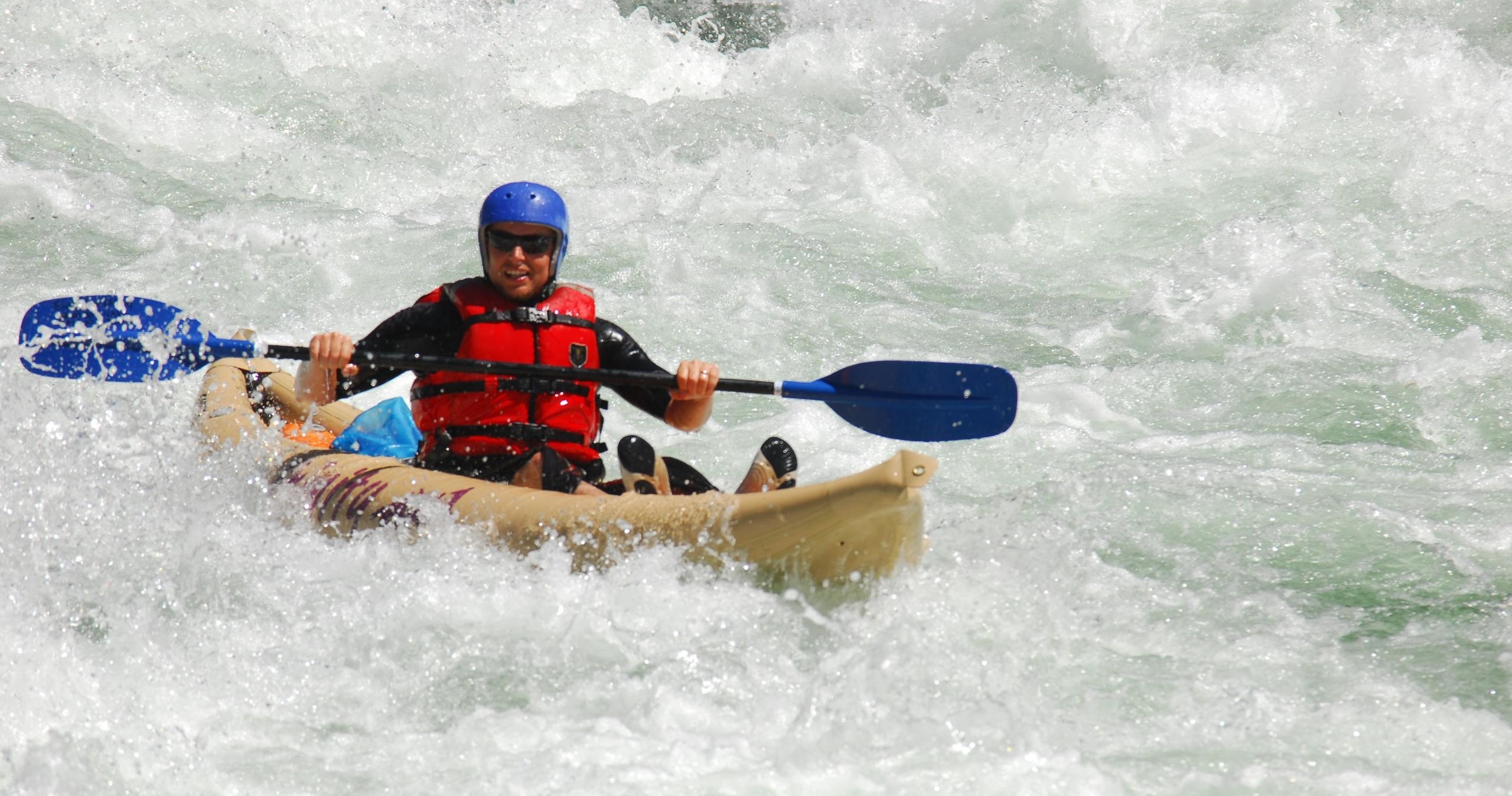 Inflatable Kayak School at Trinity River Rafting in Big Bar - Redding