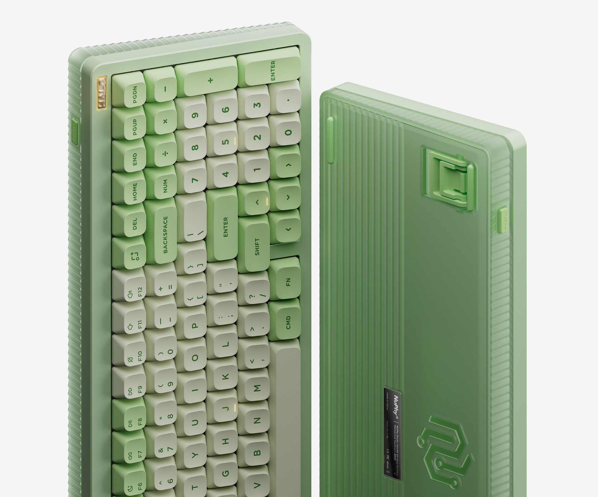 NuPhy Halo96 V2 Keyboard - White - Micro Center