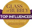 Sparkling Wines Of The World Social Media Leaderboard #sww200 Logo