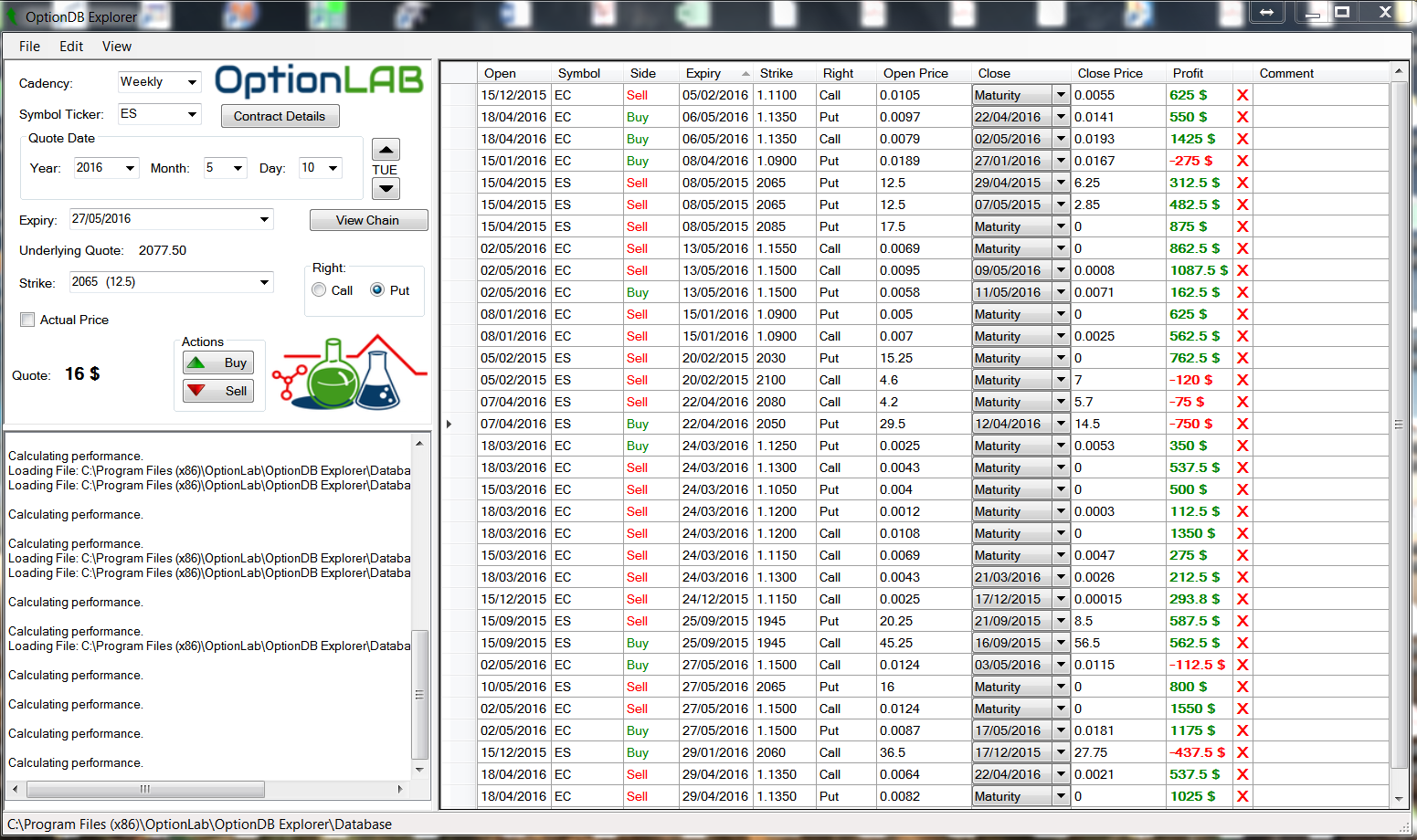 analisi strategie option lab: Piattaforma di trading, strategia su futures, corso gratis trading, corso option lab, corso gratis software trading, backtest strategie trading opzioni