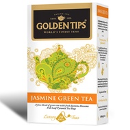 Jasmine Green Tea 20 Full Leaf Pyramid Tea Bags By Golden Tips Tea from Golden Tips Tea