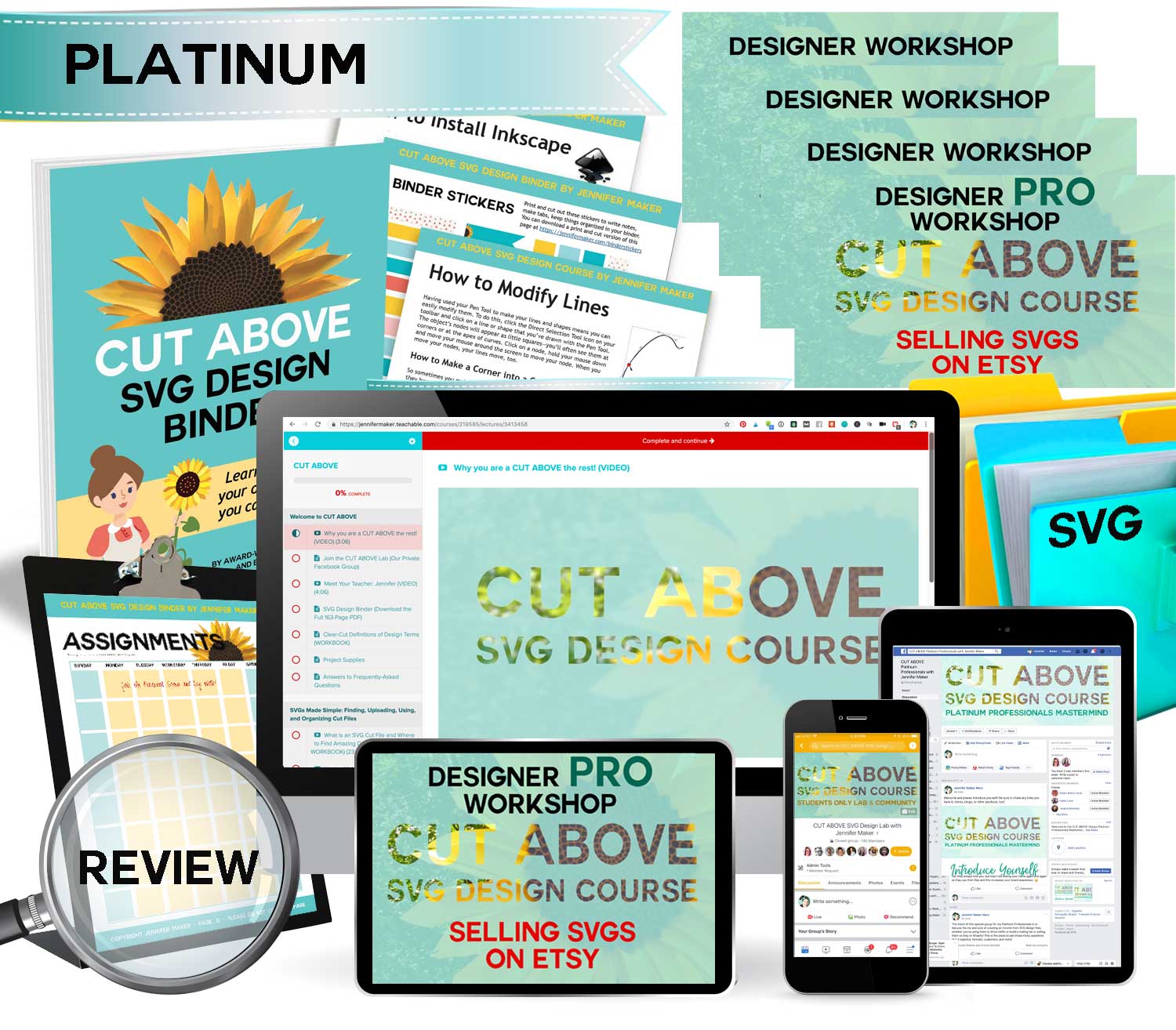 Download CUT ABOVE Platinum | JenniferMaker Academy