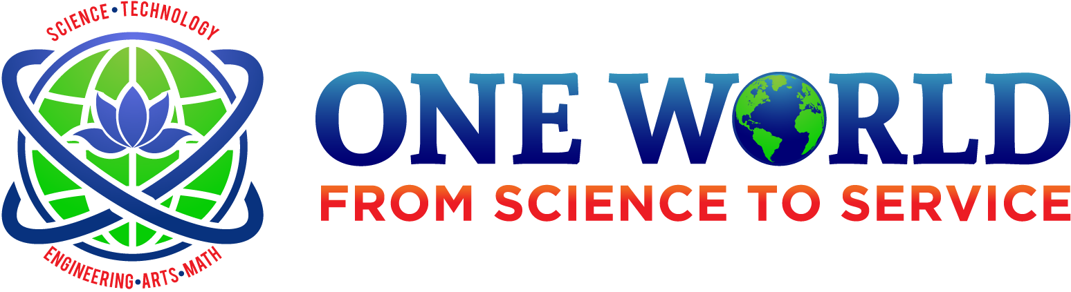 One World-From Science To Service logo