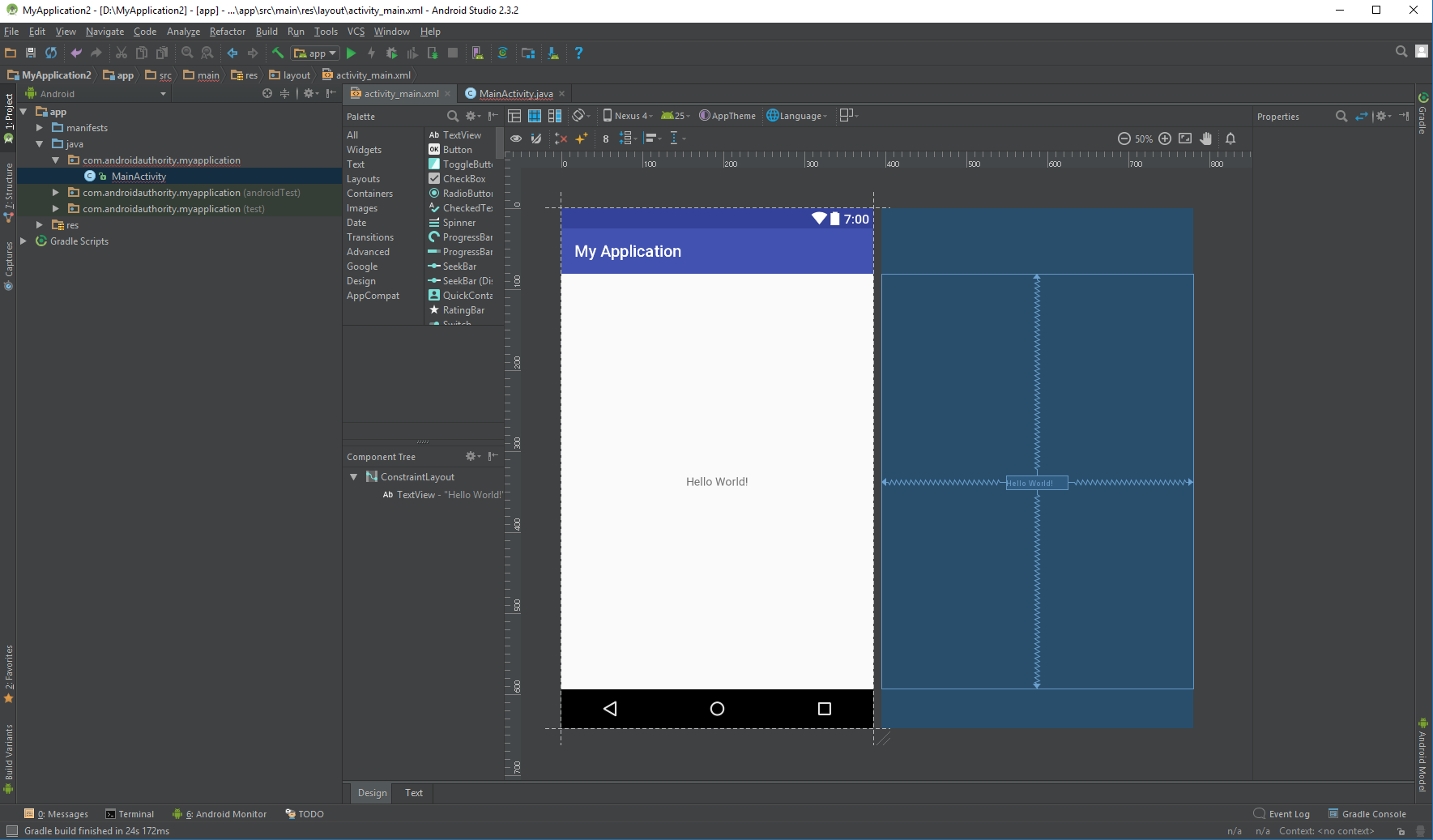 bob体育提现Android Studio Hello World