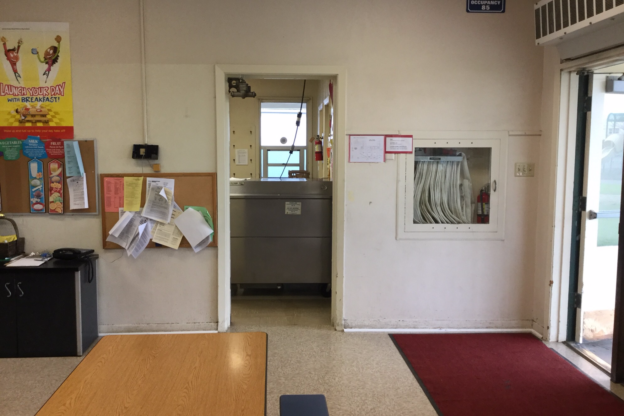 Cafeteria Dining Room