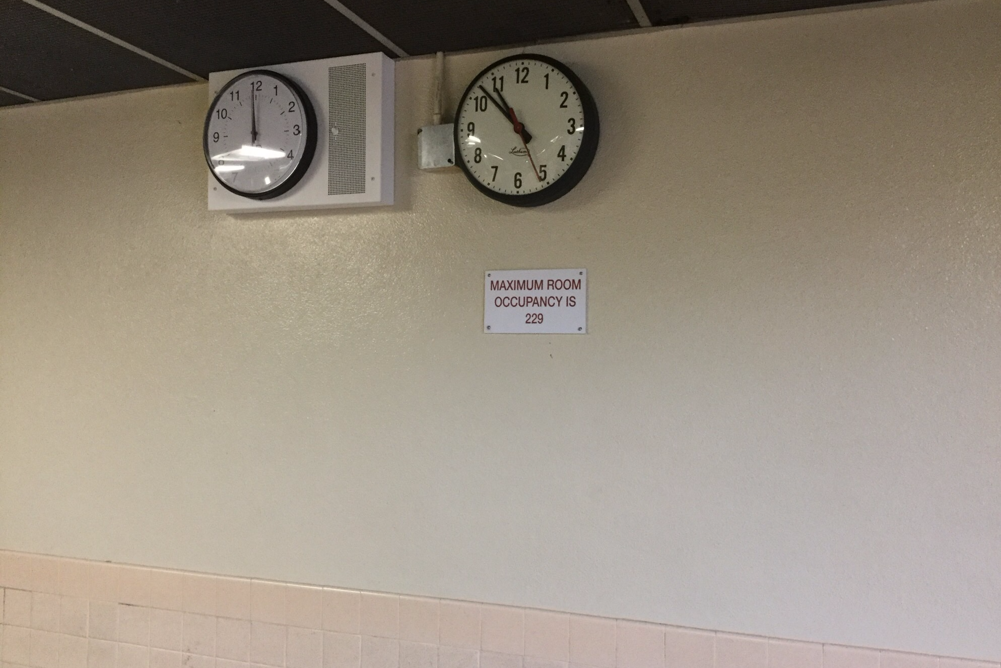 Cafeteria Dining Room