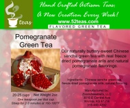 Pomegranate Green Tea from 52teas