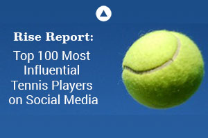 Top 100 Most Influential Tennis Players On Social Media